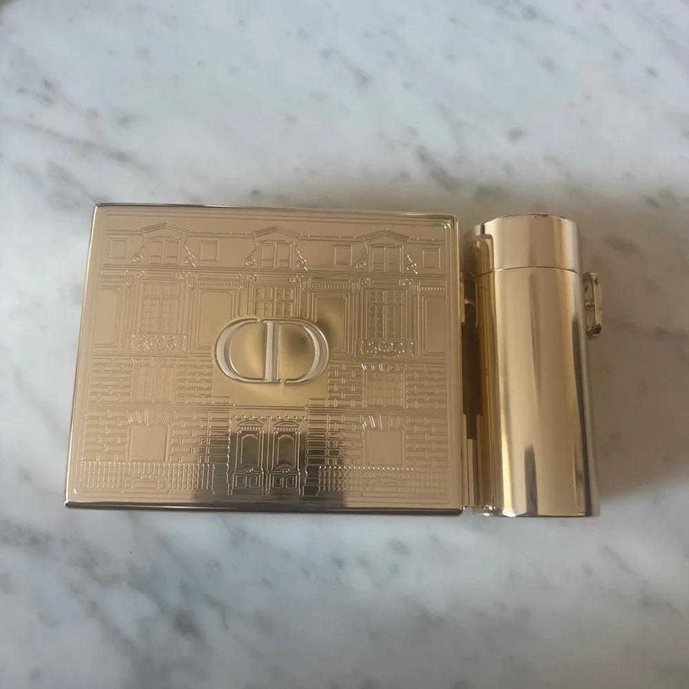 Dior gold clutch - Picture 2 of 4